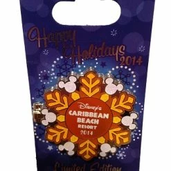 Wholesale ✨ Disney Holidays Resort Pin - 2014 Caribbean Beach Resort 🥰