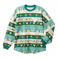 Best Pirce 🔥 Disney Spirit Jersey For Adults - 2022 Holiday - Green & White 🥰