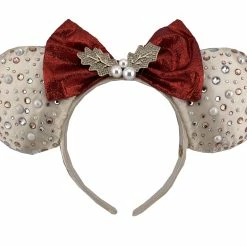 Top 10 😀 Disney Ears Headband - Minnie Mouse - Holiday BaubleBar 🌟