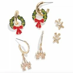 Deals ⌛ Disney BaubleBar Earrings Set - 2022 Holiday - Set Of 3 🧨