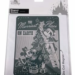 Brand new ✨ Disney Magnet - Santa Mickey And Minnie Mouse - Large 🌟