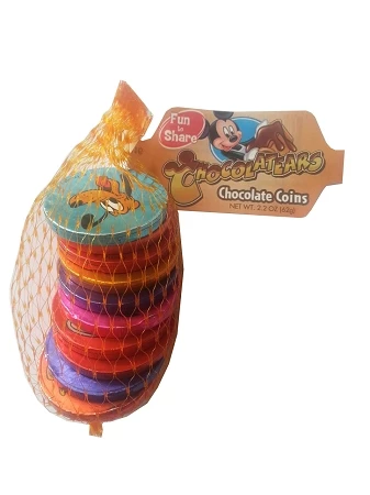 Brand new π Disney Chocolatears π¬ Candy - Chocolate Coins - Mickey And Friends β€οΈ 3 Brand new π Disney Chocolatears π¬ Candy - Chocolate Coins - Mickey And Friends β€οΈ