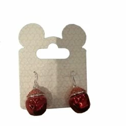 Best deal ✔️ Disney Dangle Earrings - 🎄 Christmas Bells - Red ⭐