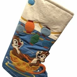 Promo ⌛ Disney ❄ Christmas Stocking - Chip And Dale - Mad Tea Party 🧨