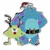 Outlet 🧨 Disney Holiday Pin - Sulley And Mike Wazowski 👏 -Disney Shop sc102092