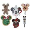 Promo 🧨 Disney Holiday Pin Set - Disney Parks Food Icons - Set Of 6 🤩 -Disney Shop sc102094