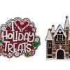 Buy 🤩 Disney Holiday Pin Set - I Love Holiday Treats - Set Of 2 ❤️ -Disney Shop sc102126