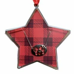 Cheap ⭐ Disney Holiday Necklace - Mickey And Minnie Mouse Heart With Ornament ❤️