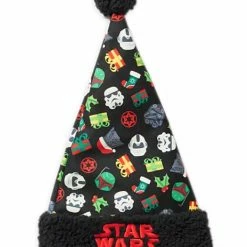 Best deal 💯 Disney Holiday Santa Hat For Adults - Star Wars Print ⌛