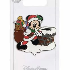 Best Pirce 👍 Disney Holiday Pin - 2020 Santa Mickey Mouse 🎁