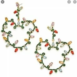 Best deal 💯 Disney BaubleBar Earrings - Mickey Mouse Holiday Lights 🎉