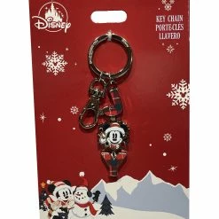 Best deal 🌟 Disney Keychain - Holiday Mickey Mouse - JOY 👏