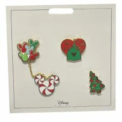 Wholesale 🎉 Disney Pin Set - 2021 Holiday - Set Of 4 🤩