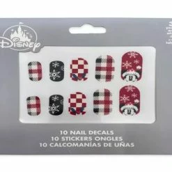 Best Sale 😍 Disney Nail Decal Set - Minnie Mouse Holiday ✔️