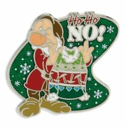 Outlet ❤️ Disney Holiday Pin - Grumpy - Ho Ho No ❤️
