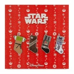 Hot Sale 🎉 Disney Holiday Pin Set - Star Wars Stockings 😍