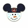Brand new 🎉 Disney Mickey Mouse Pin - Mickey Mouse Club Snowman 💯 -Disney Shop ttbeb35b1306