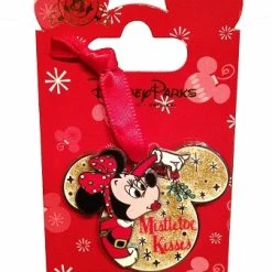 Brand new 💯 Disney 🎅 Christmas Pin - Santa Minnie - Mistletoe Kisses ⌛